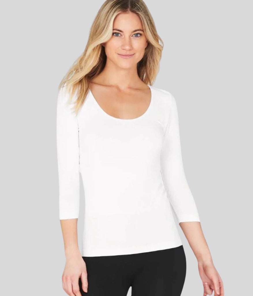 【Limited Stock】 Scoop Neck Pullover(Off-white)
