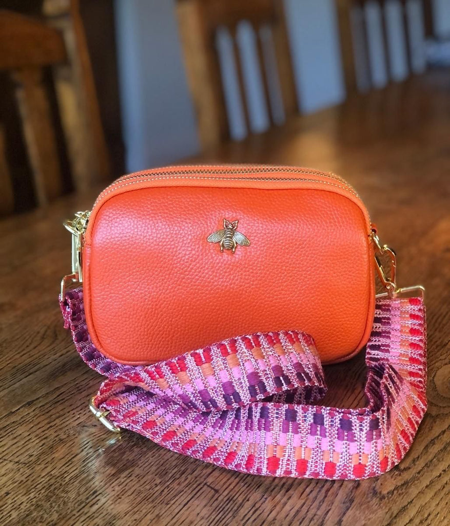 Crossbody Camera Bag - Orange – Emporium