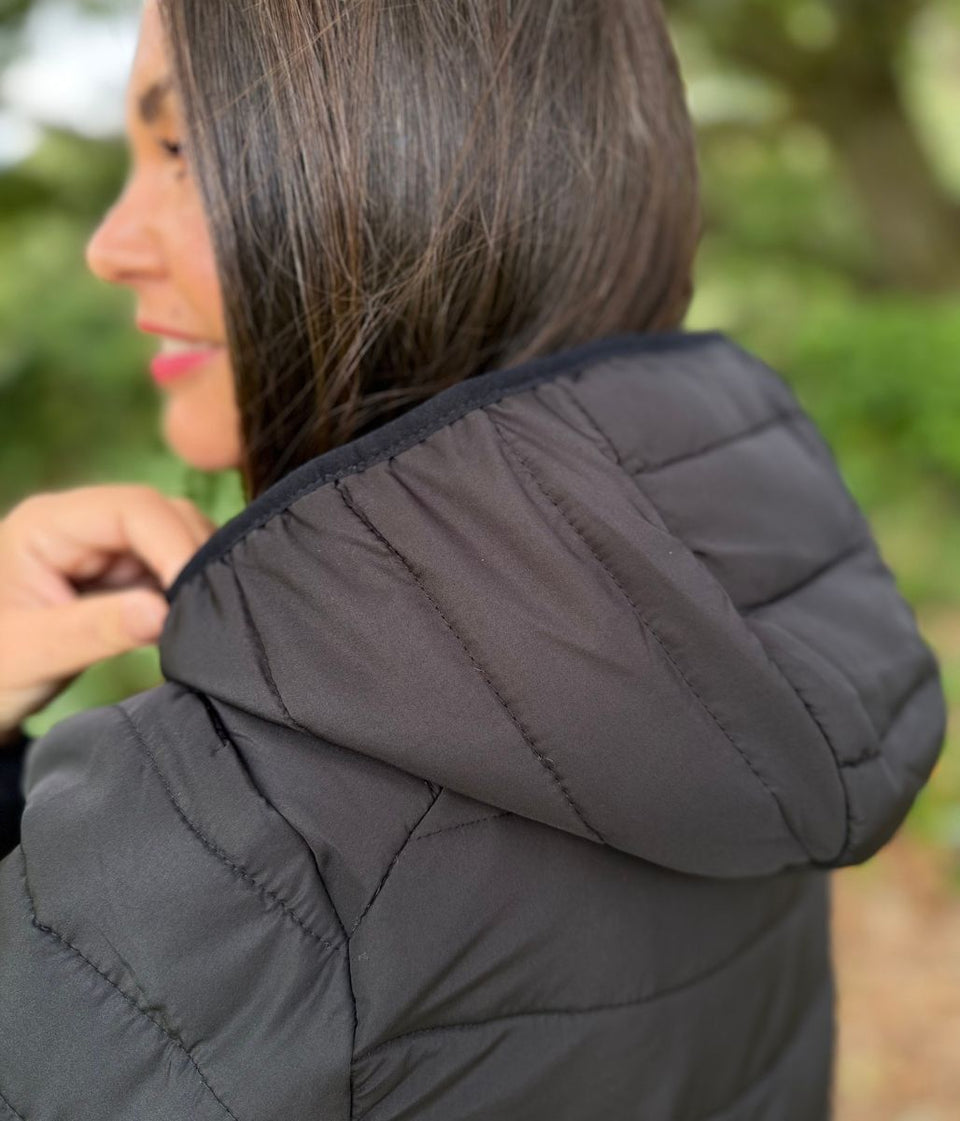 Black Padded Coat