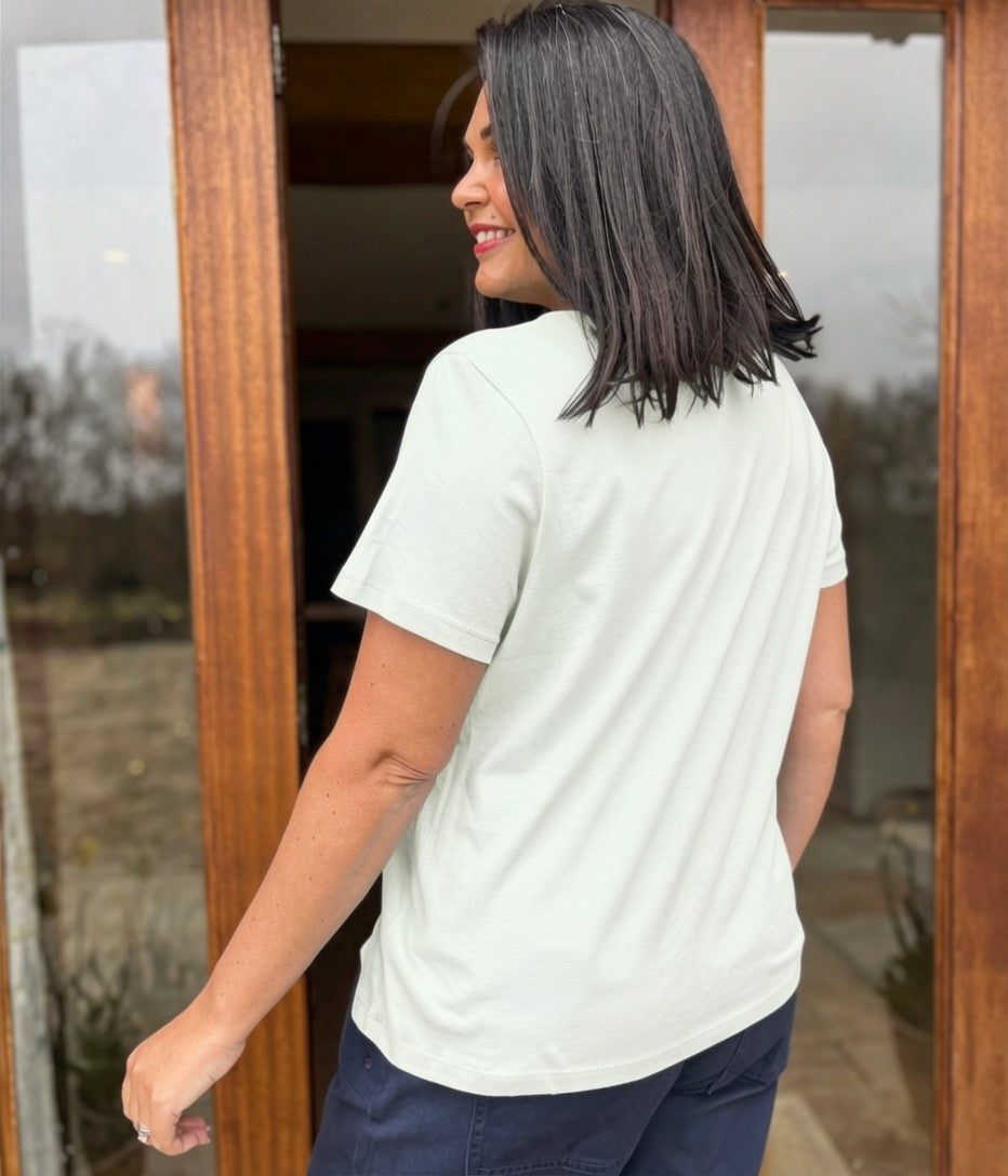 White Essential Cotton Tee