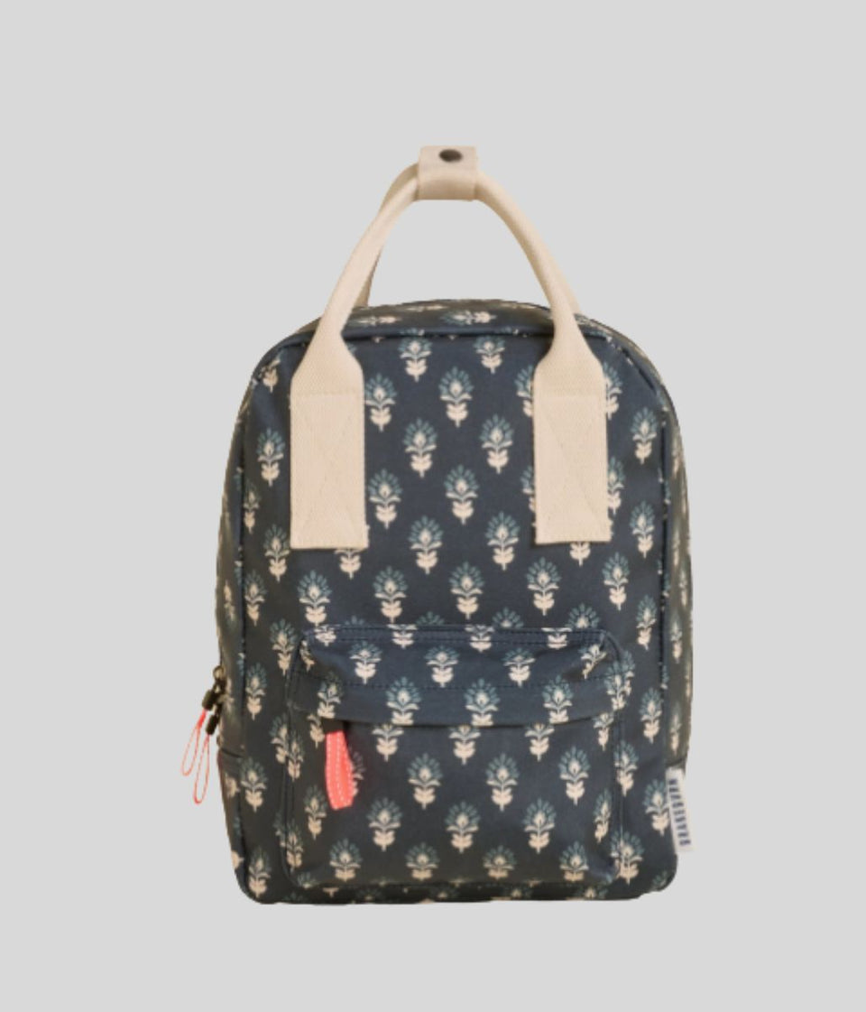 Brakeburn Navy Printed Backpack