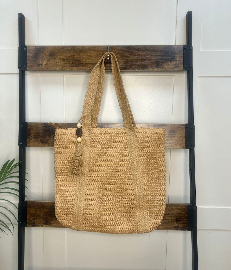Natural Jute Shopper Bag