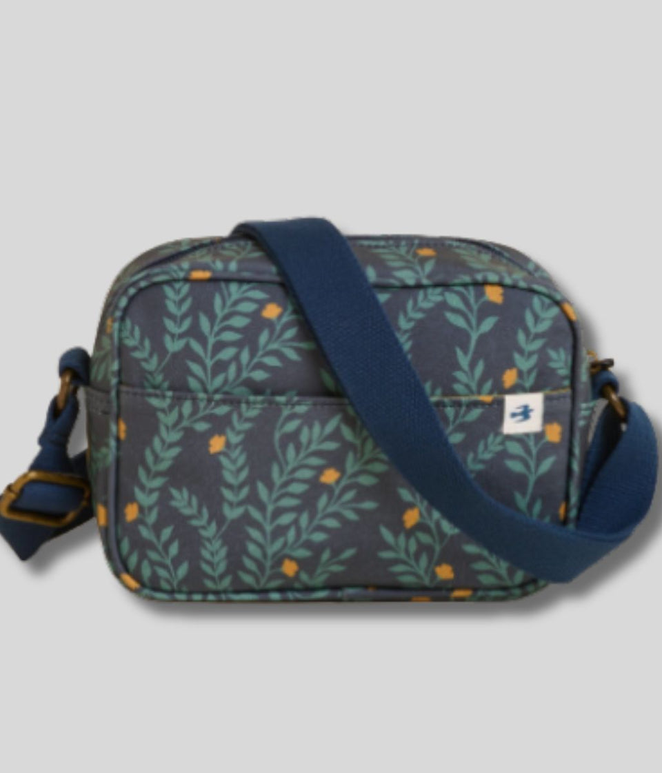 Brakeburn Twilight Leaves Box Crossbody Bag