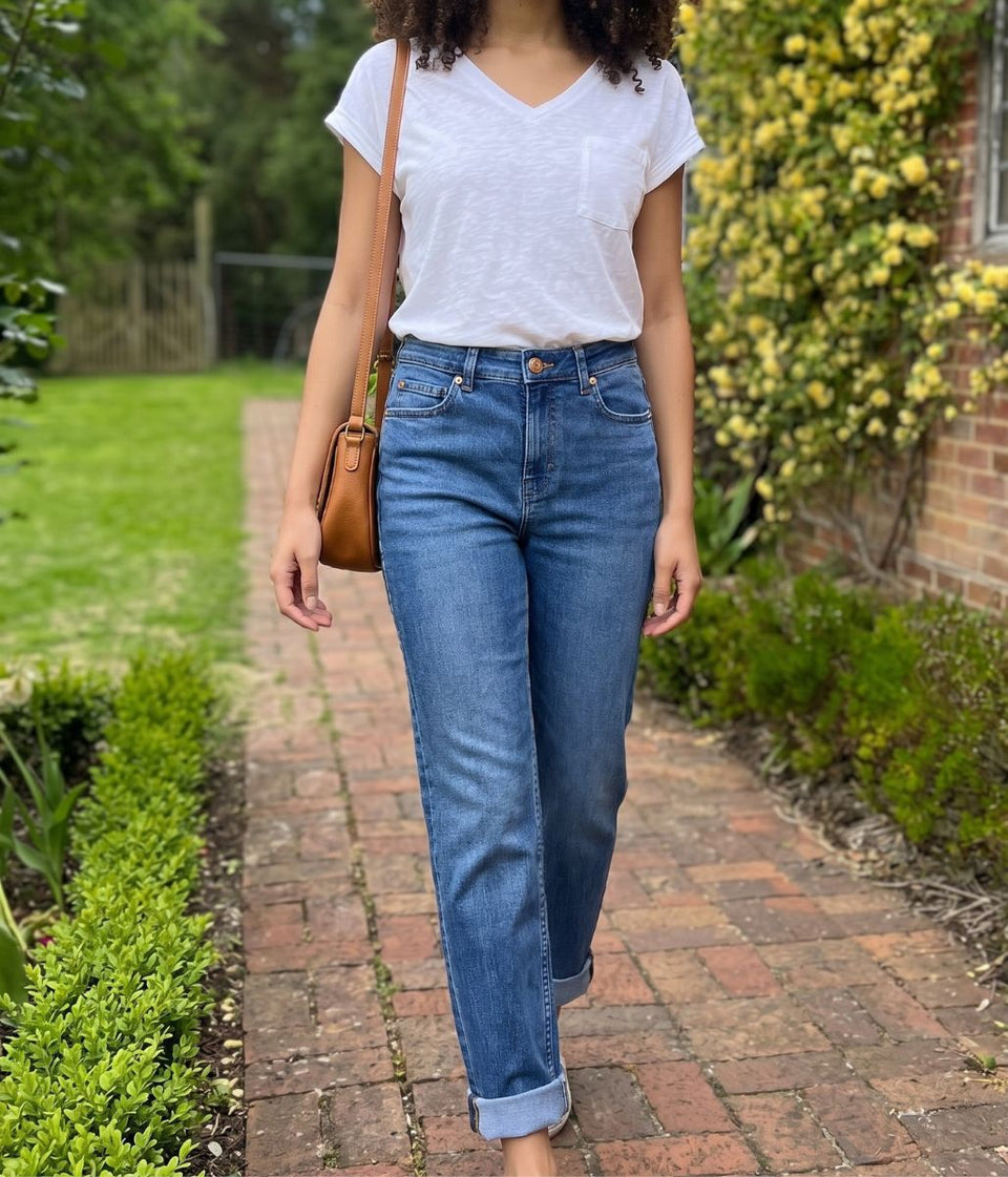 Vintage Blue Sienna Straight Leg Jeans