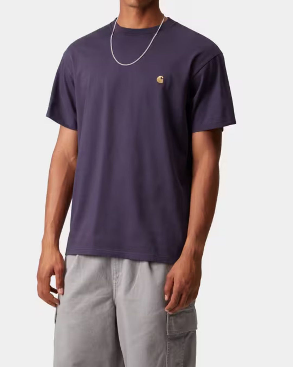 Purple Carhartt Chase T Shirt