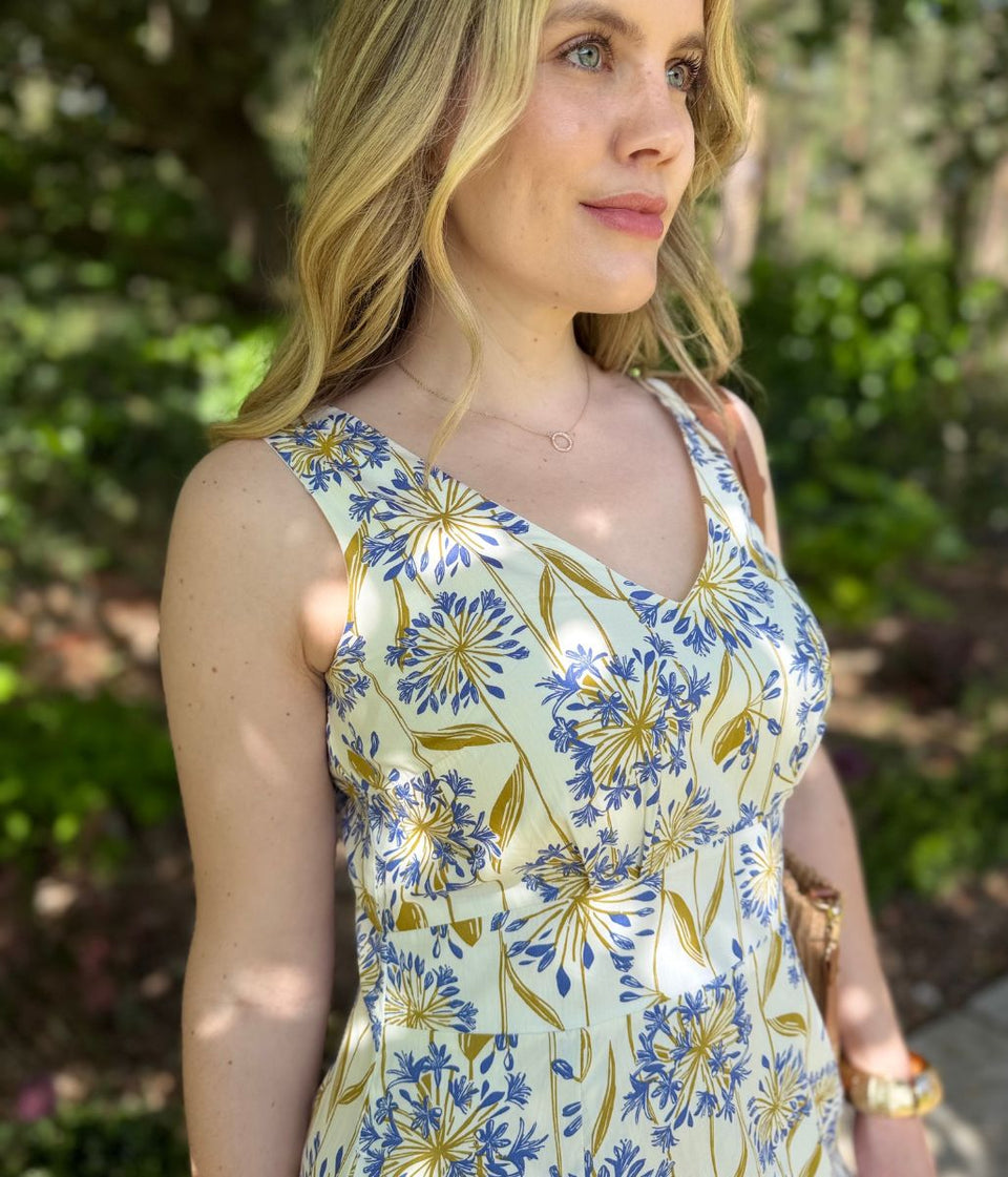Agapanthus Sky Beyond Dress
