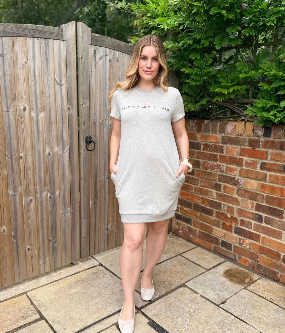 Grey Tommy Hilfiger T Shirt Dress