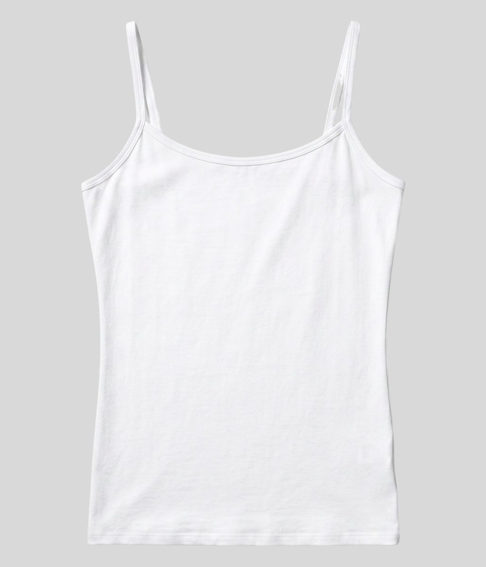 White Cotton Rich Secret Support Vest