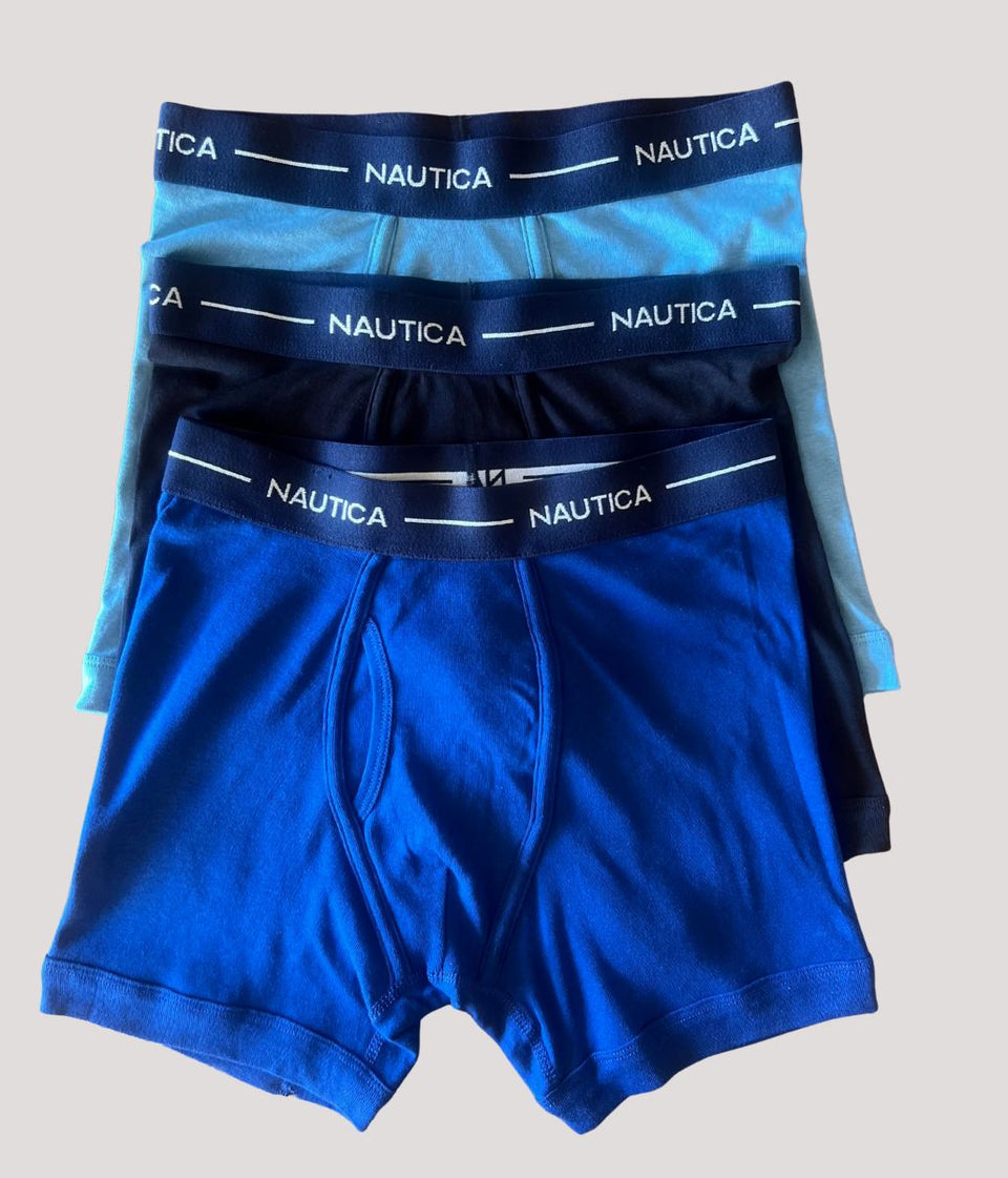 Nautica Cotton Boxer Shorts - 3 Pack