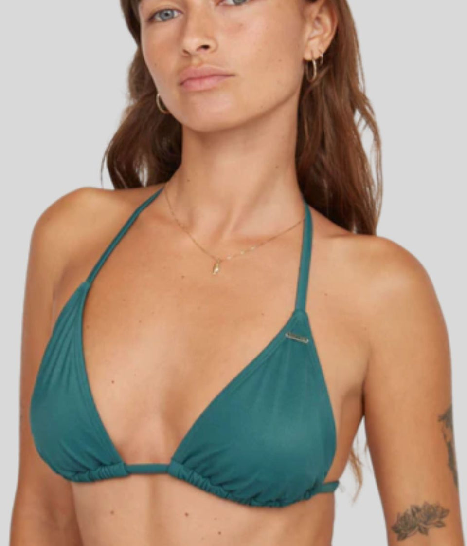Green O'Neill Bondey Triangle Bikini Top