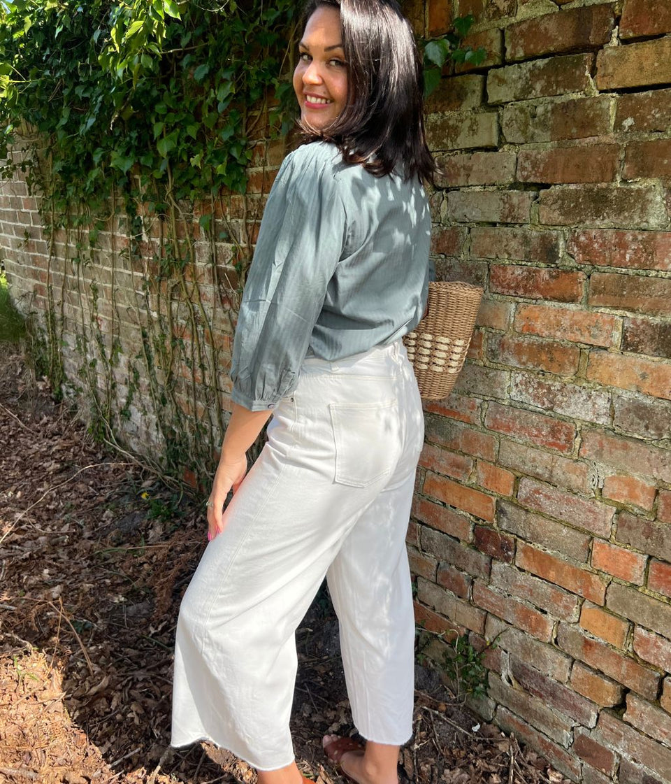 Green Hope Cottage Striped Shirt