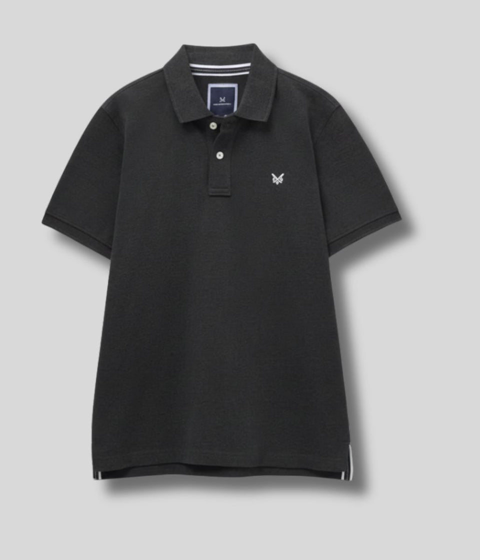 Charcoal Mens Classic Cotton Polo Shirt