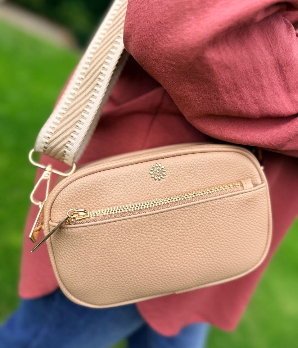 Pom Natural Vegan Leather Camera Bag