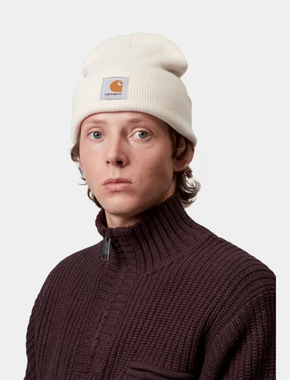 Ecru Carhartt Watch Beanie