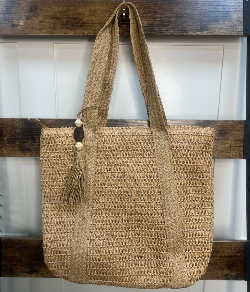 Natural Jute Shopper Bag