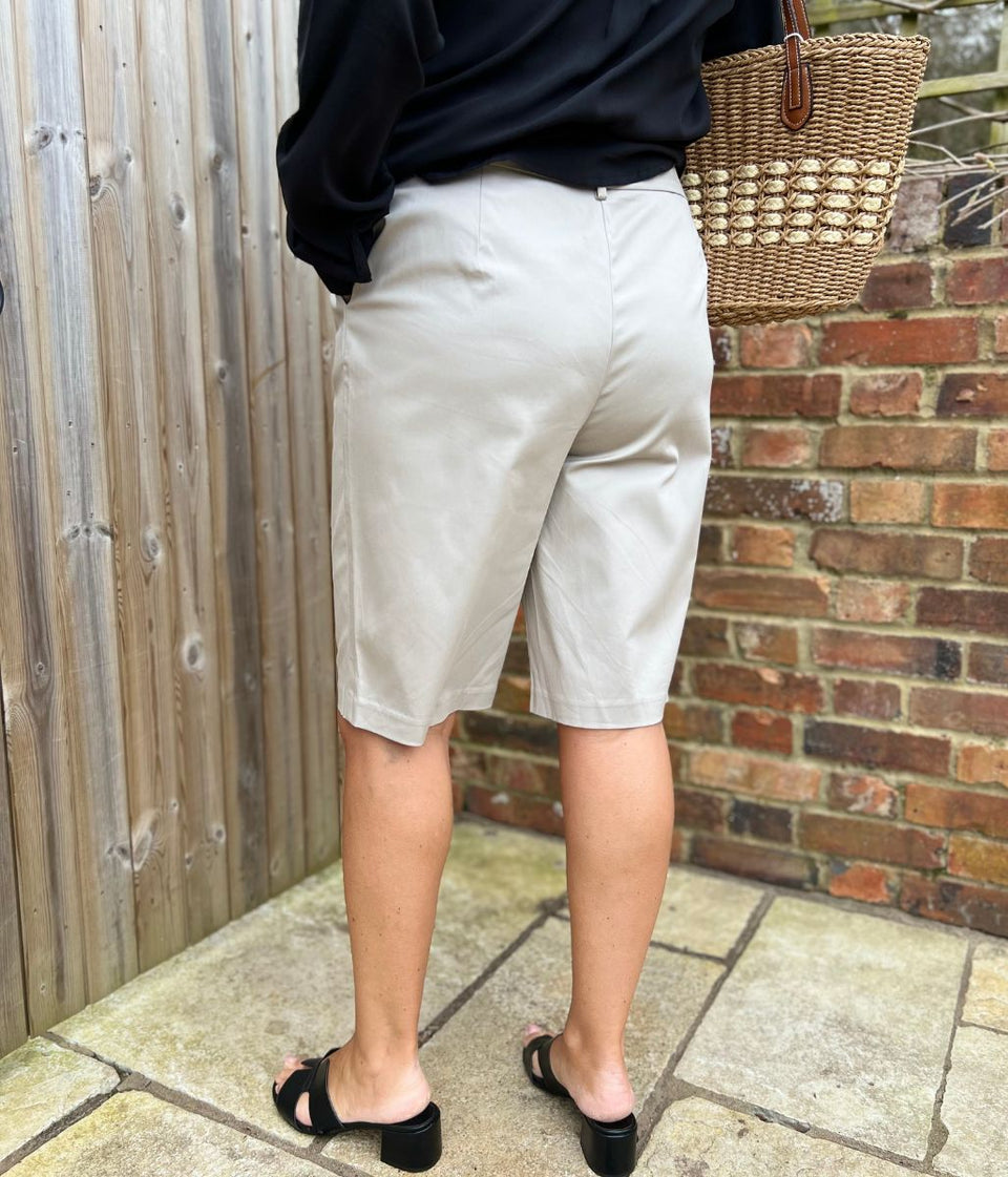 Stone Smart Chino Shorts