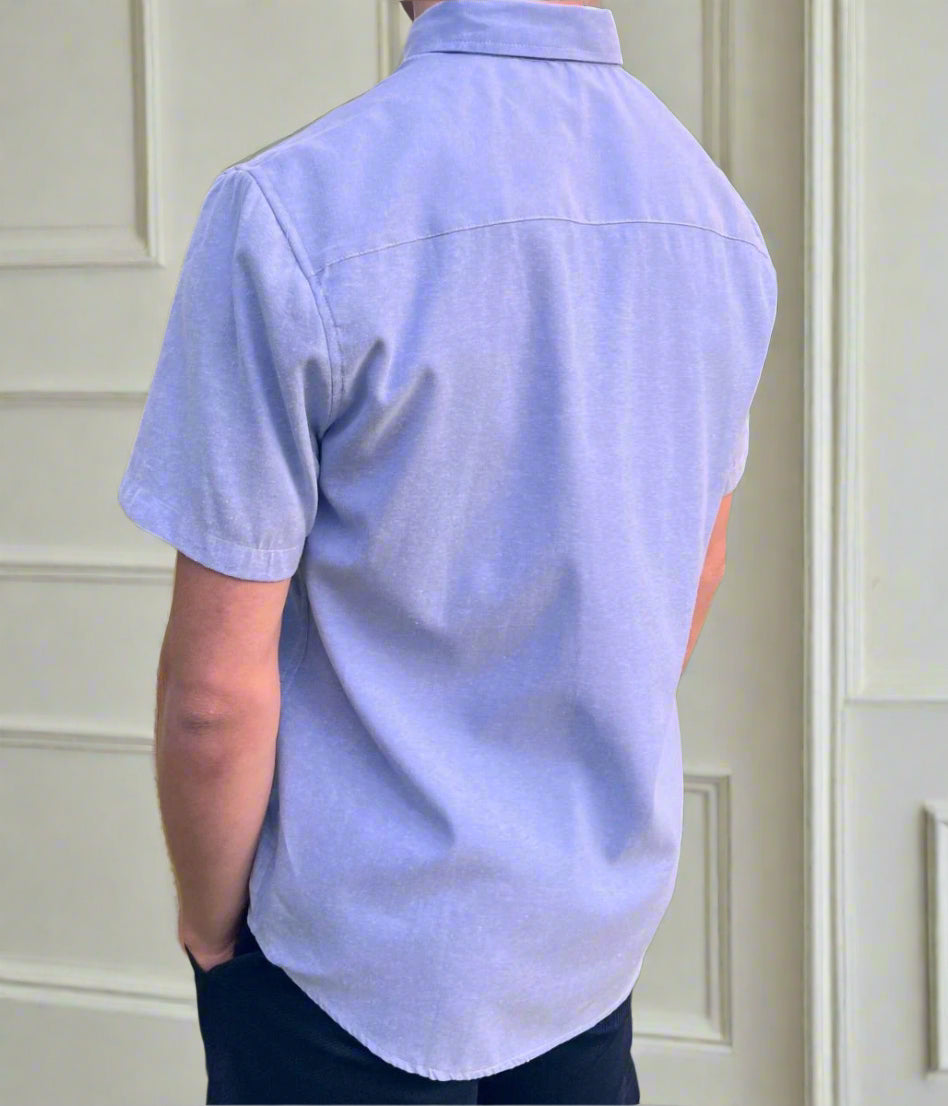 Mens Chambray Cotton Shirt