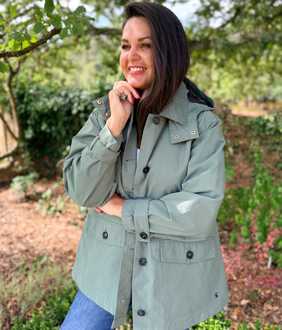 Green Salcombe Waterproof Coat