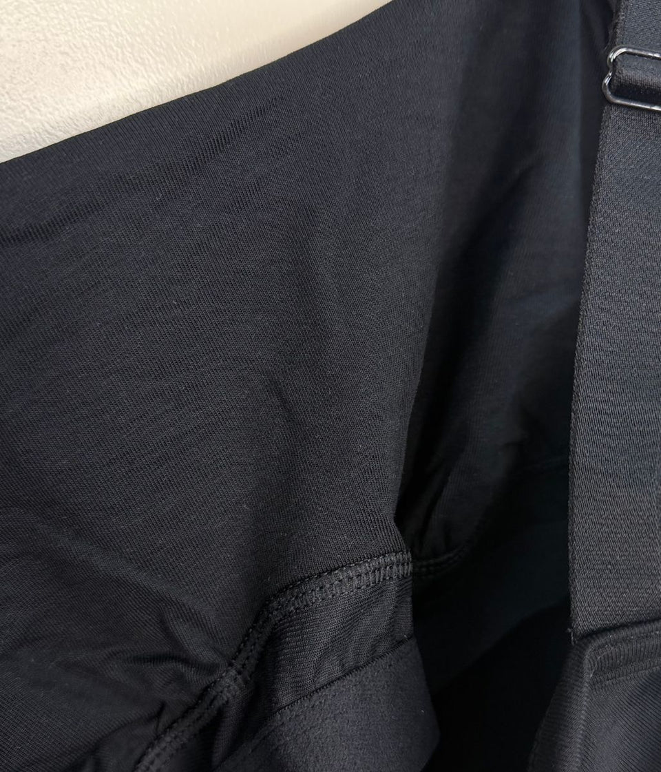 Black Cotton Rich Secret Support Vest