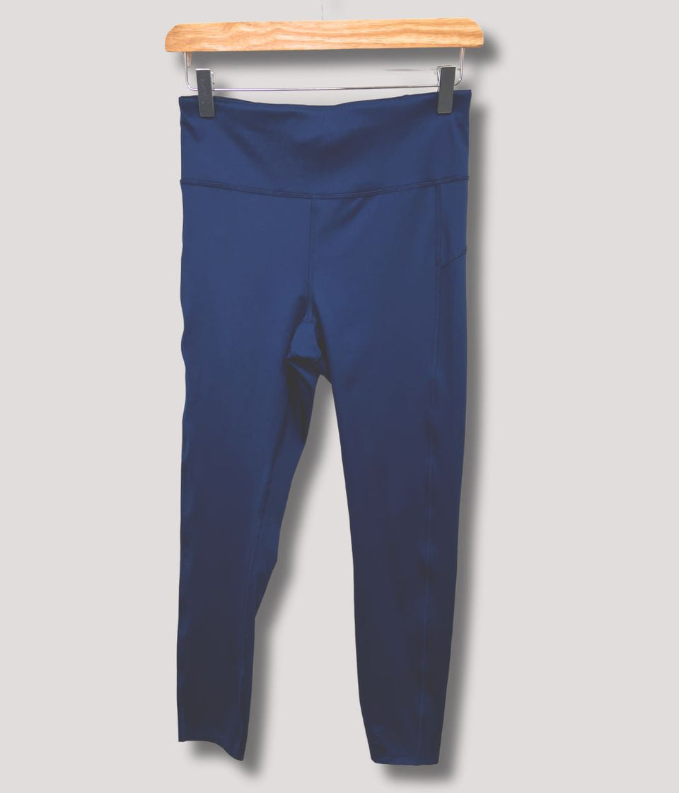 Blue Good Move High Waisted Leggings