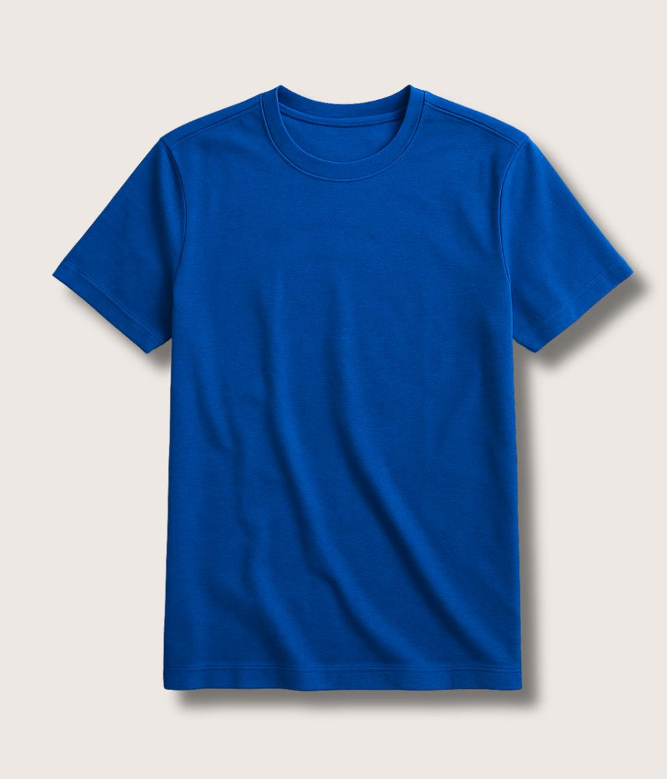 Royal Blue Premium Cotton Rich T Shirt