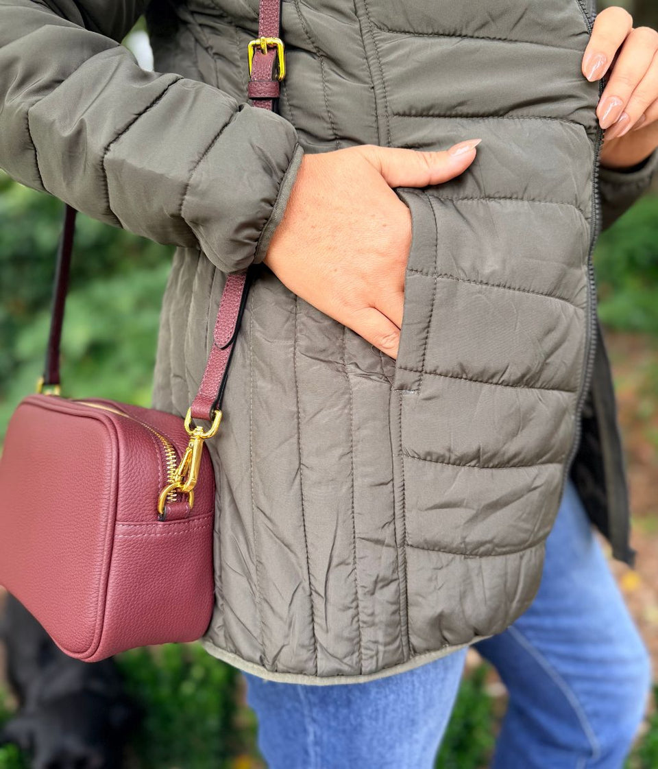 Khaki Padded Coat