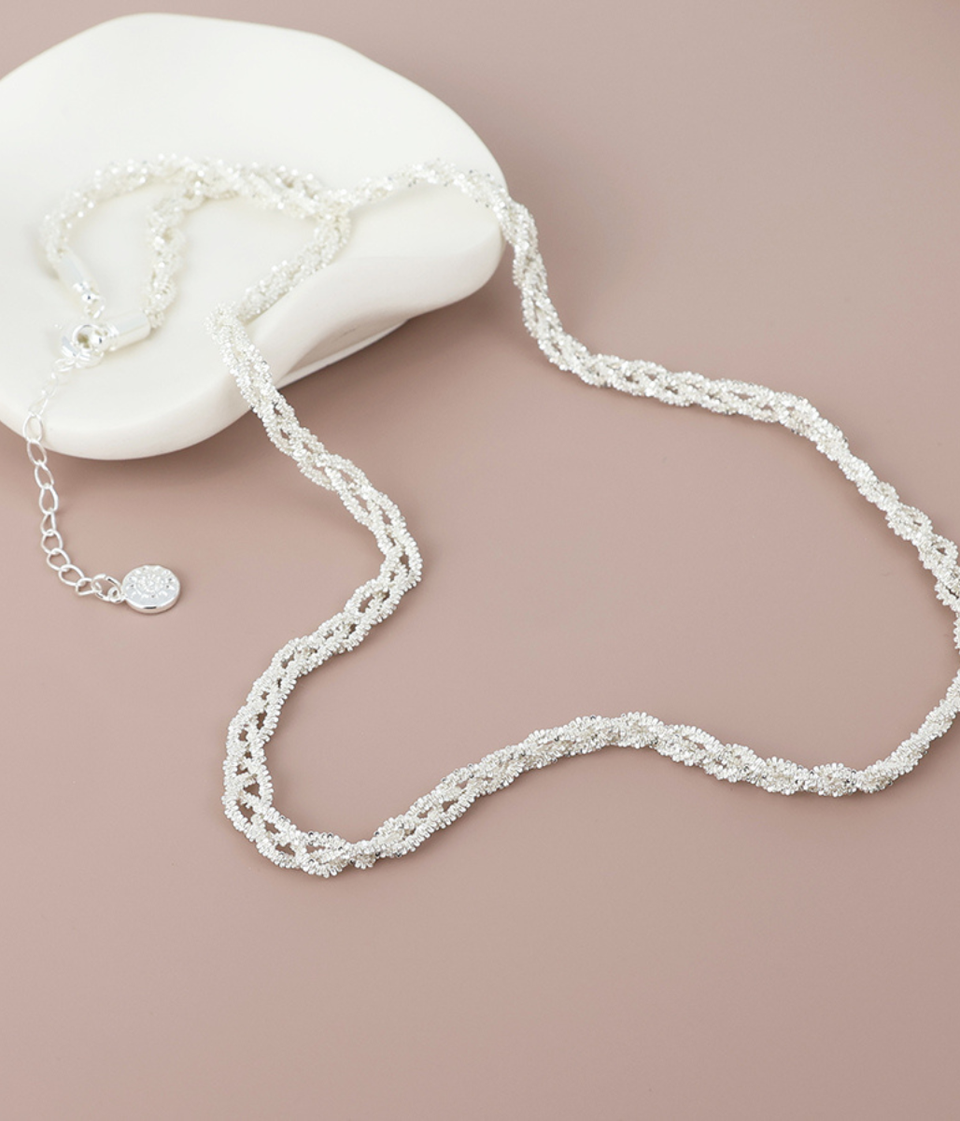 POM Silver Margarita Chain Necklace
