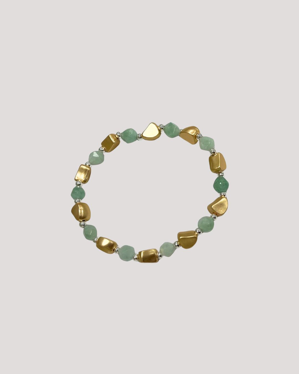 Green Natural Stone Bracelet