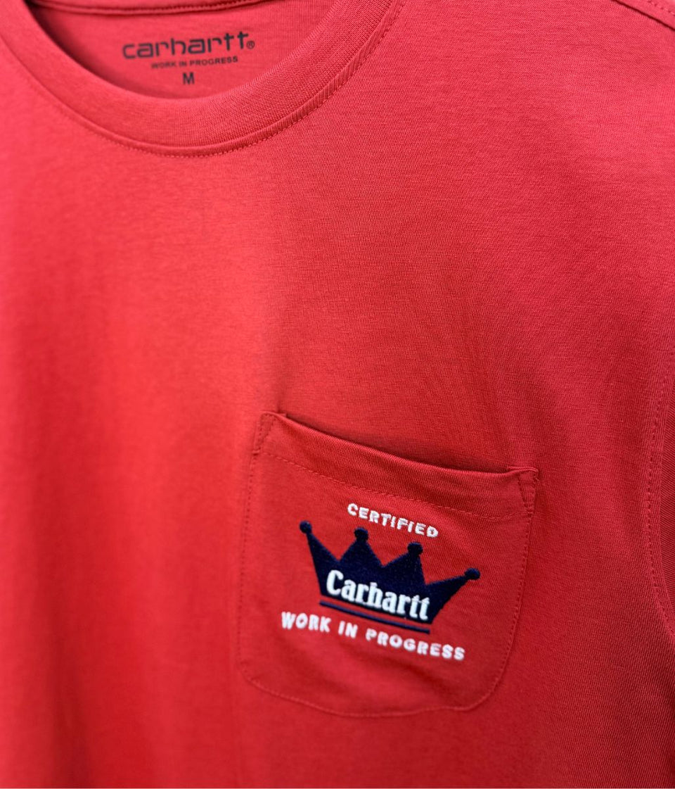 Carhartt Red Crown Pocket T Shirt