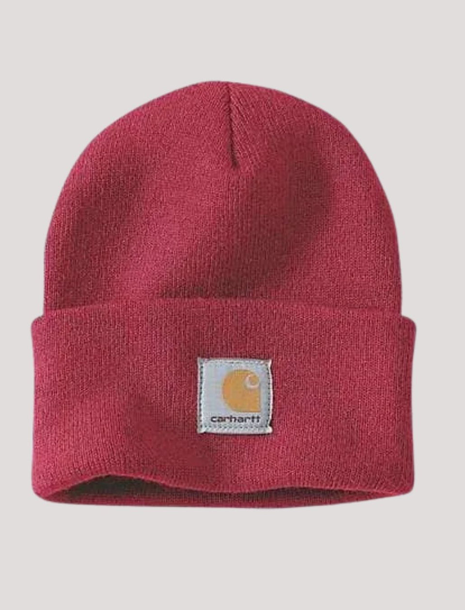 Red Carhartt Watch Beanie