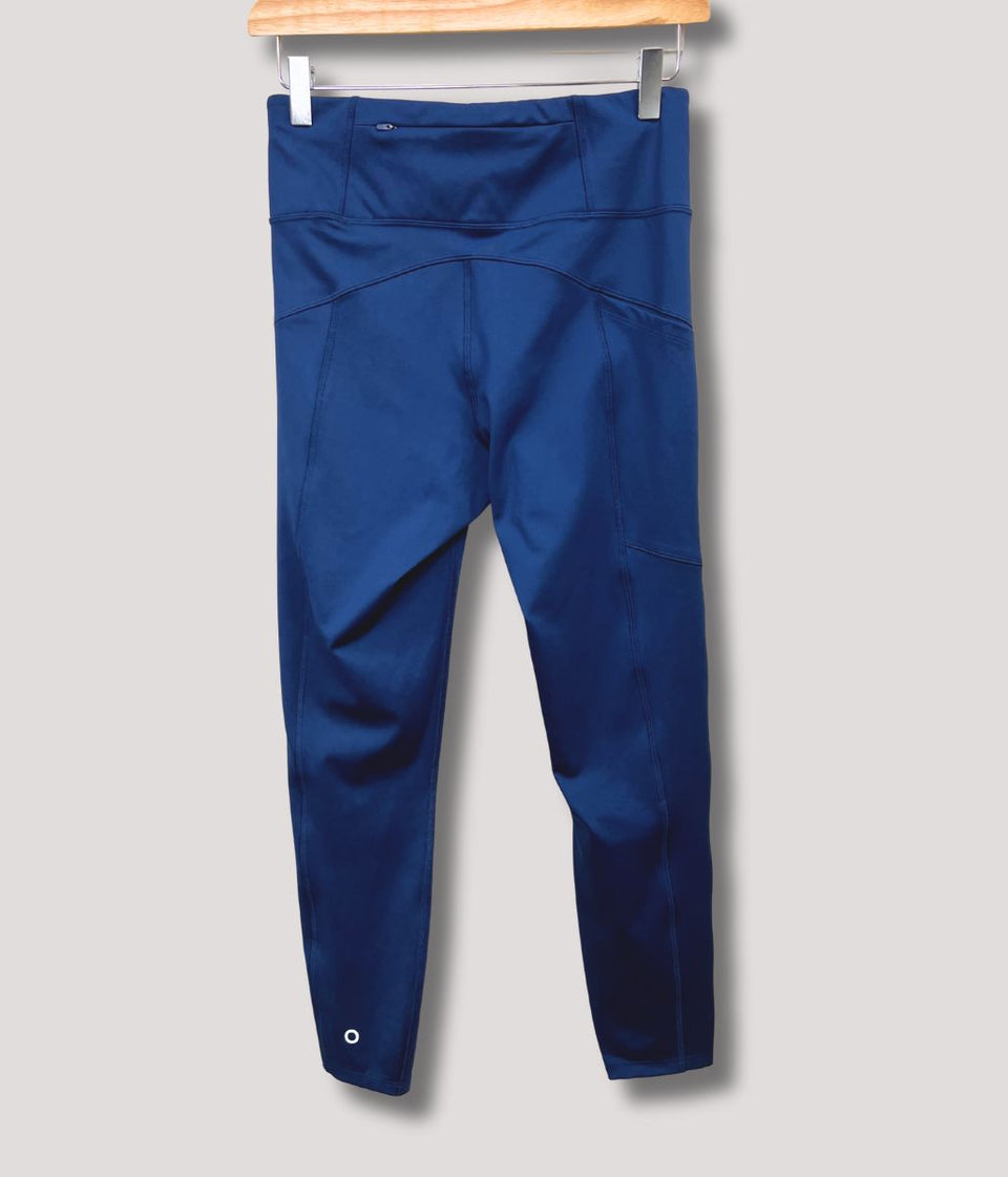 Blue Good Move High Waisted Leggings