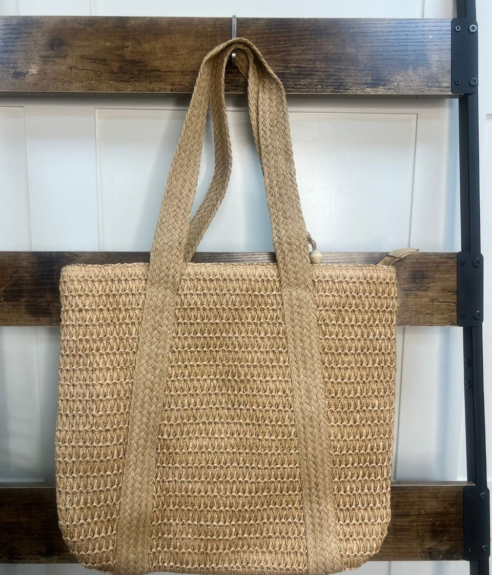 Natural Jute Shopper Bag