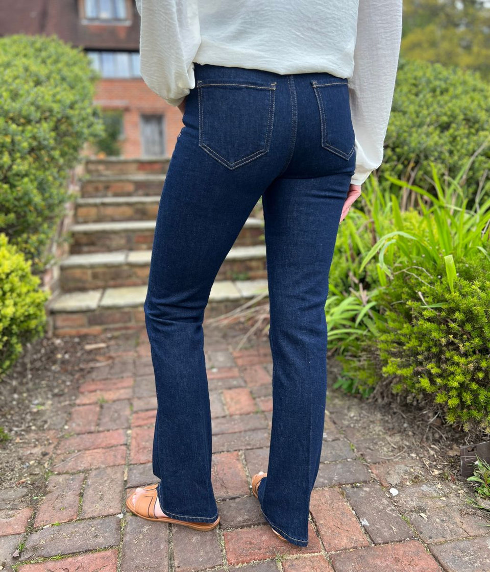 Dark Indigo Bootflare Jeans
