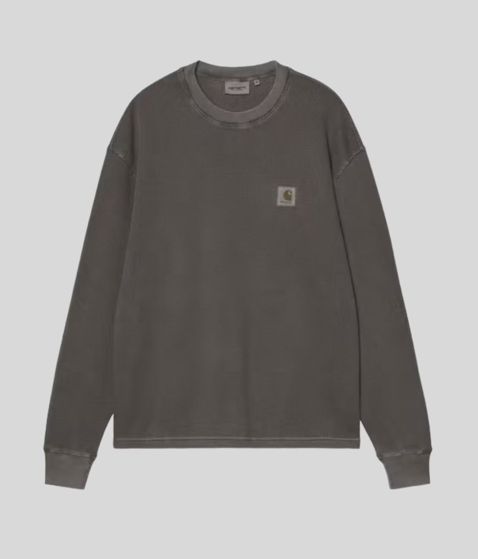 Ash Carhartt Vista Waffle Long Sleeve Top