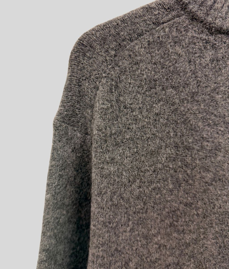 Mens Grey Crew Neck Jumper