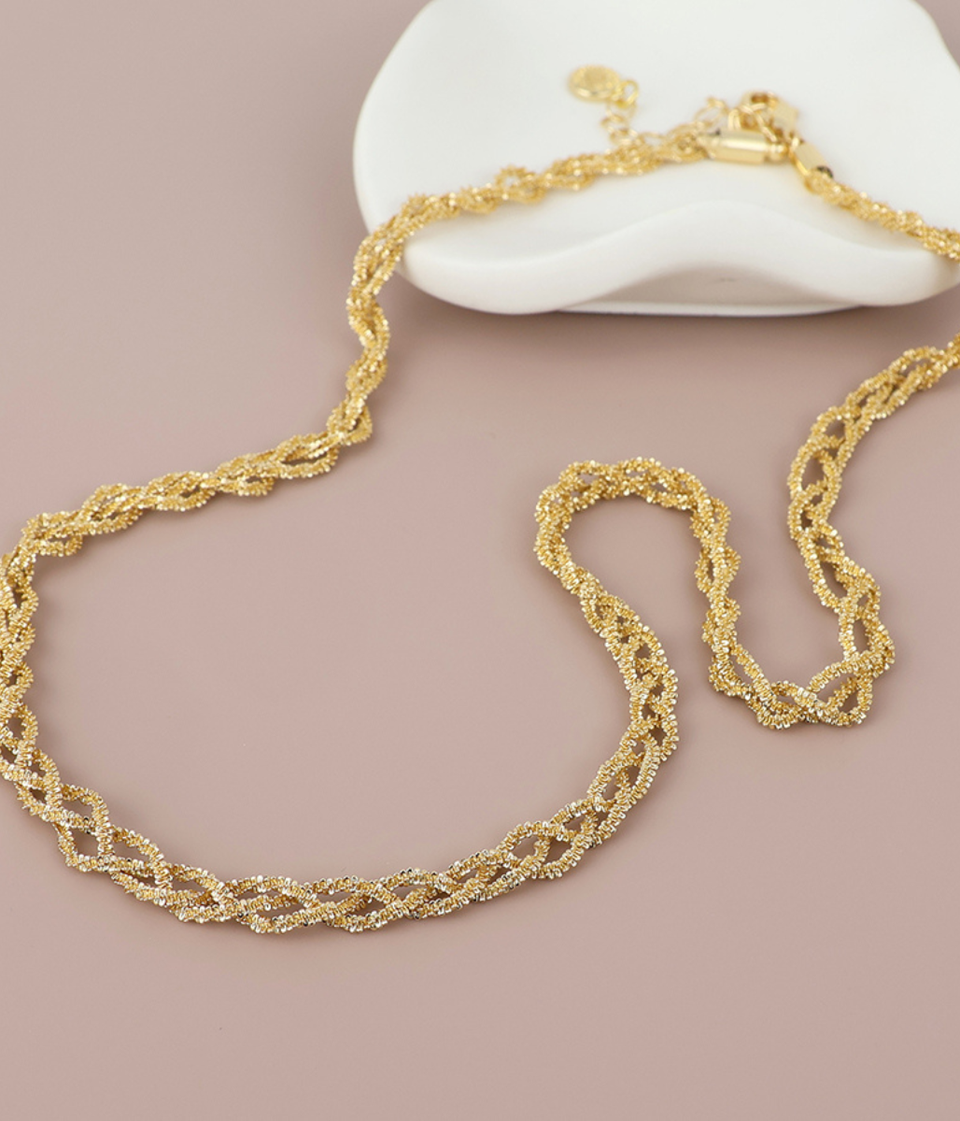 POM Gold Margarita Chain Necklace