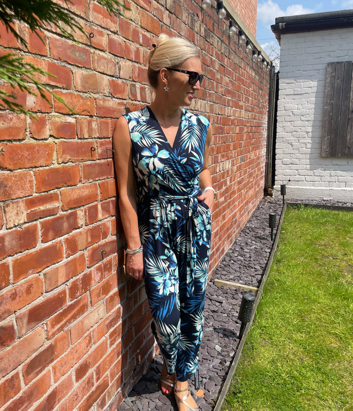 Tropical jumpsuit uk sales