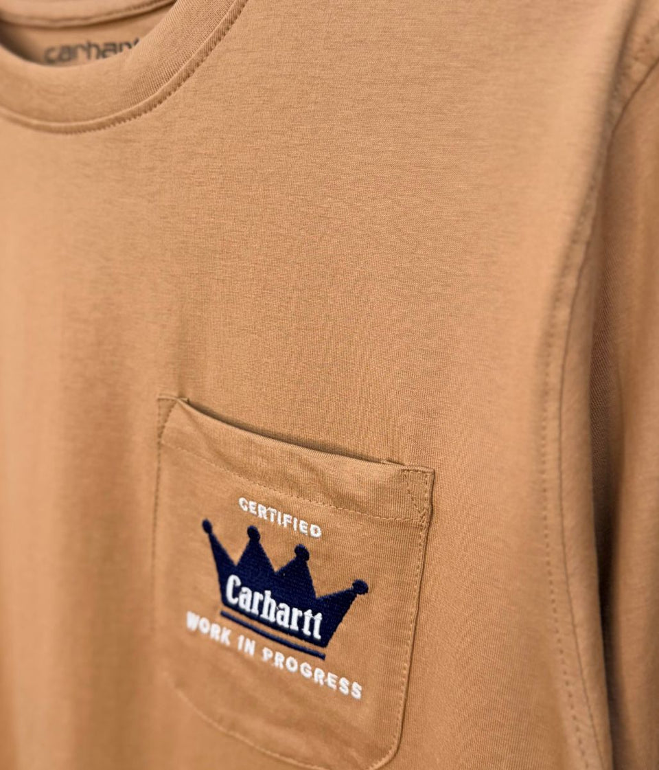 Carhartt Brown Crown Pocket T Shirt