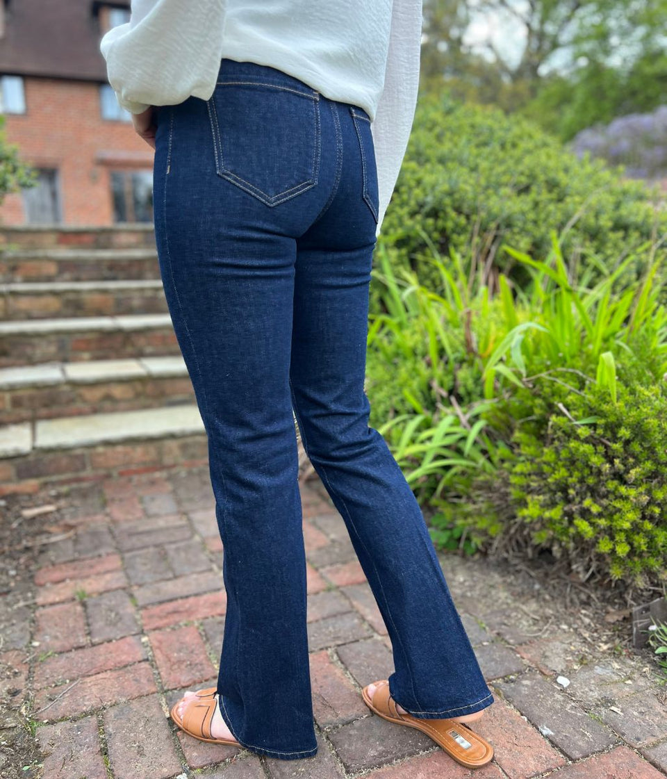 Dark Indigo Bootflare Jeans