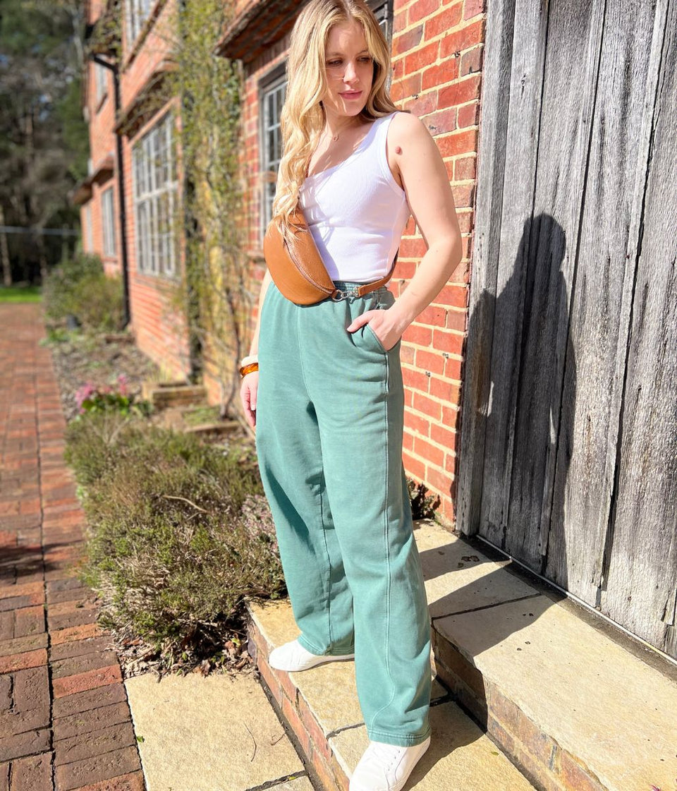 Pure Cotton Slouchy Relaxed Joggers