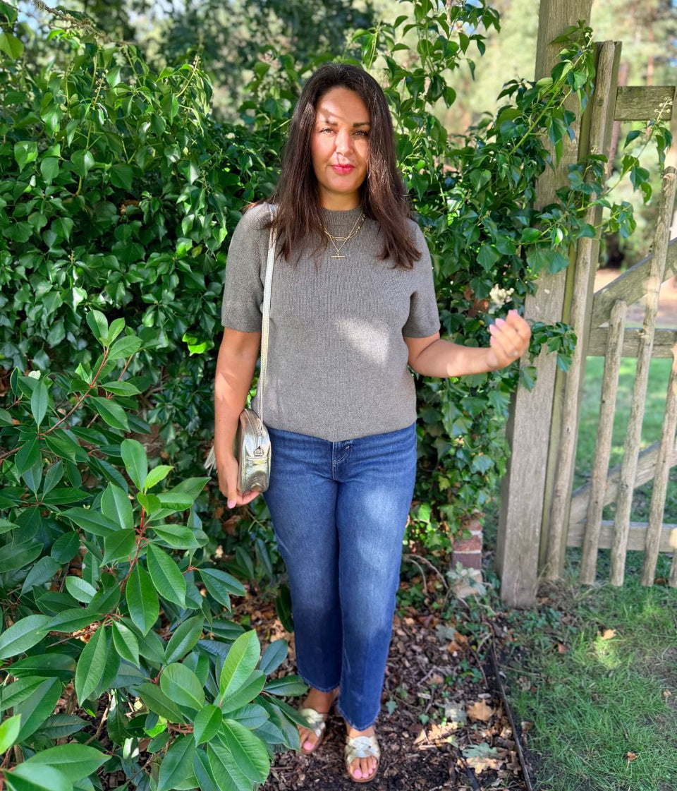 Nutmeg Short Sleeve Jumper