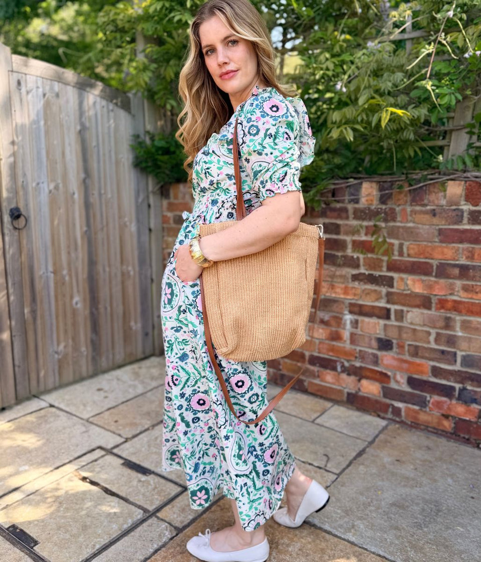 Rosalie Floral Frill Dress