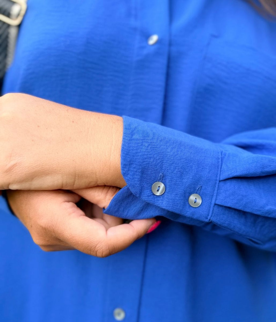Blue Long Sleeve Classic Shirt