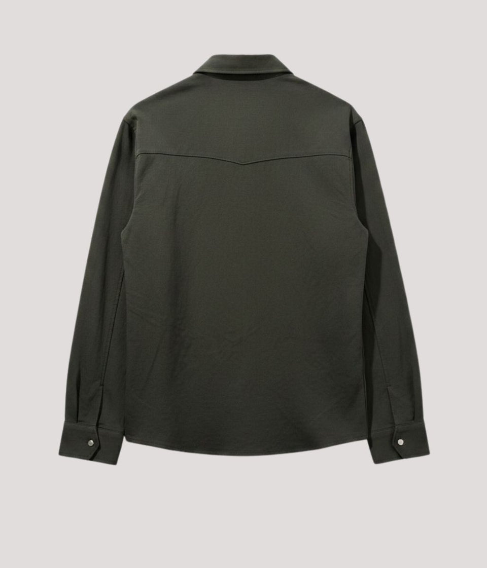 Khaki Mens Premium Over Shirt