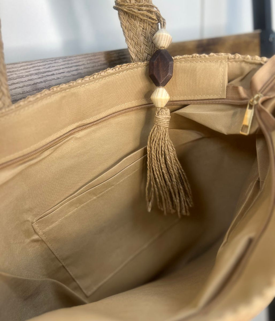 Natural Jute Shopper Bag