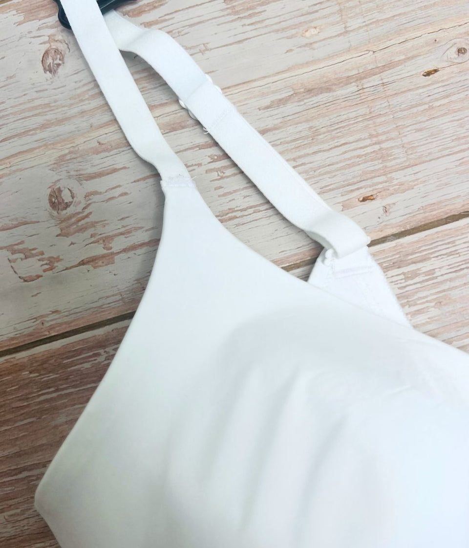 White Non Wired Full Cup Bra