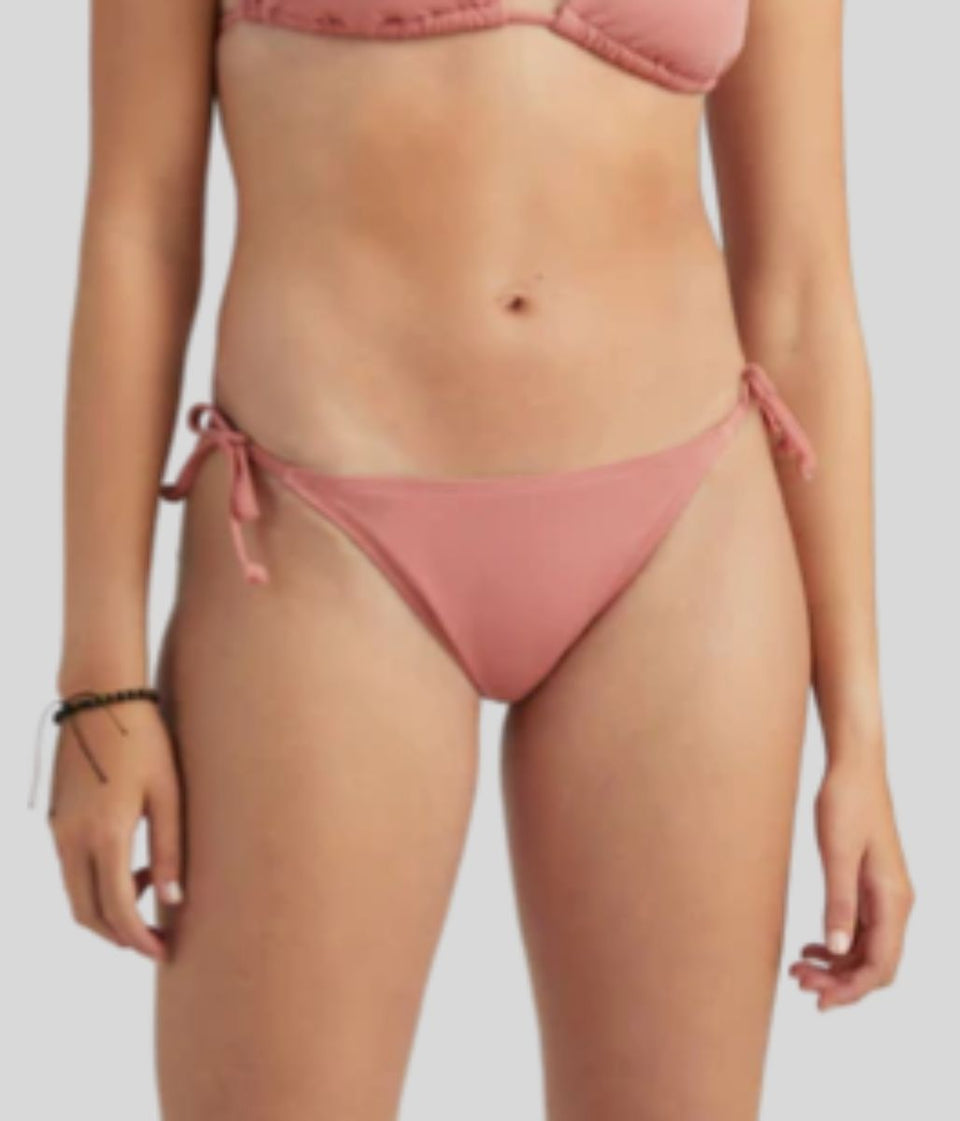 Ash Rose Pink O'Neill Bondey Tie Side Bikini Bottom