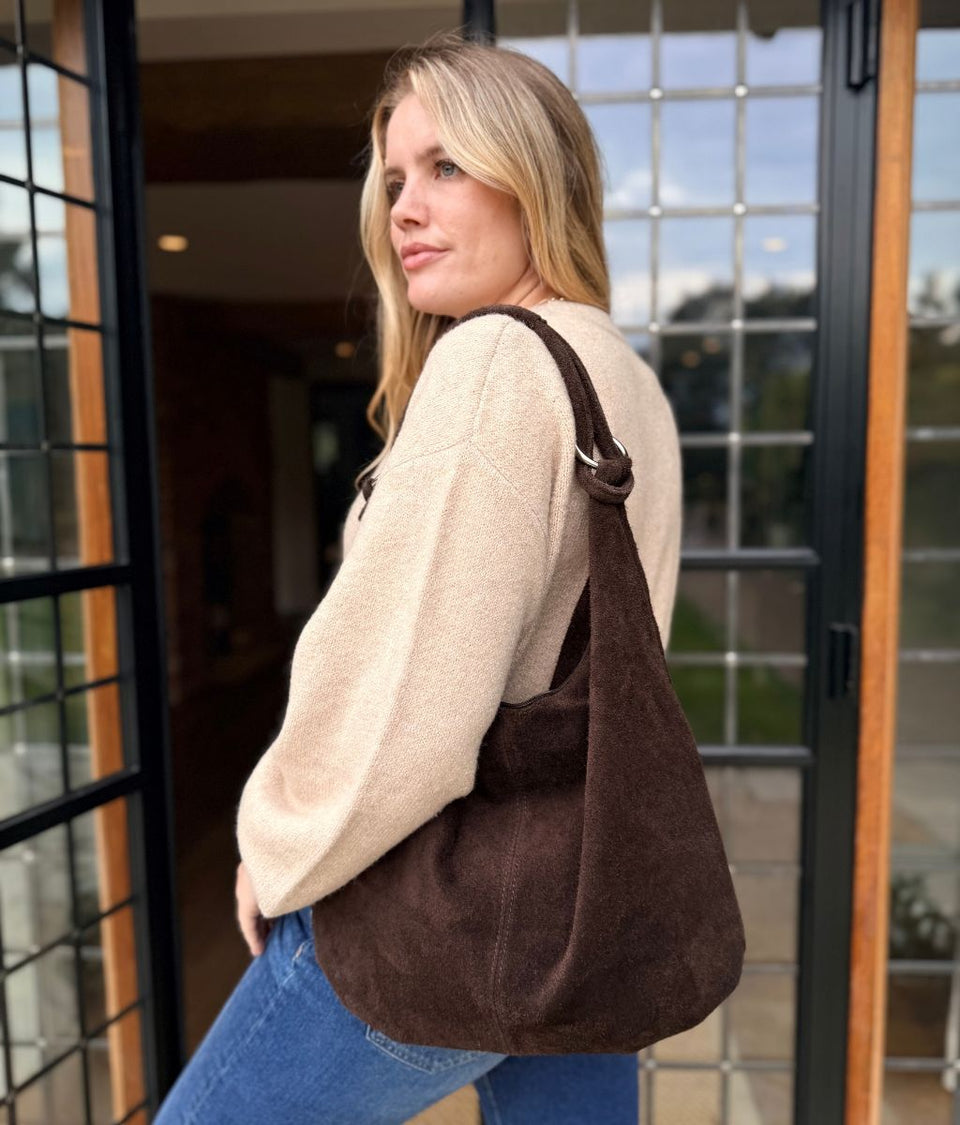 Natural Gold Button Cardigan