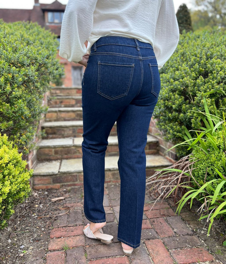 Dark Indigo Bootflare Jeans