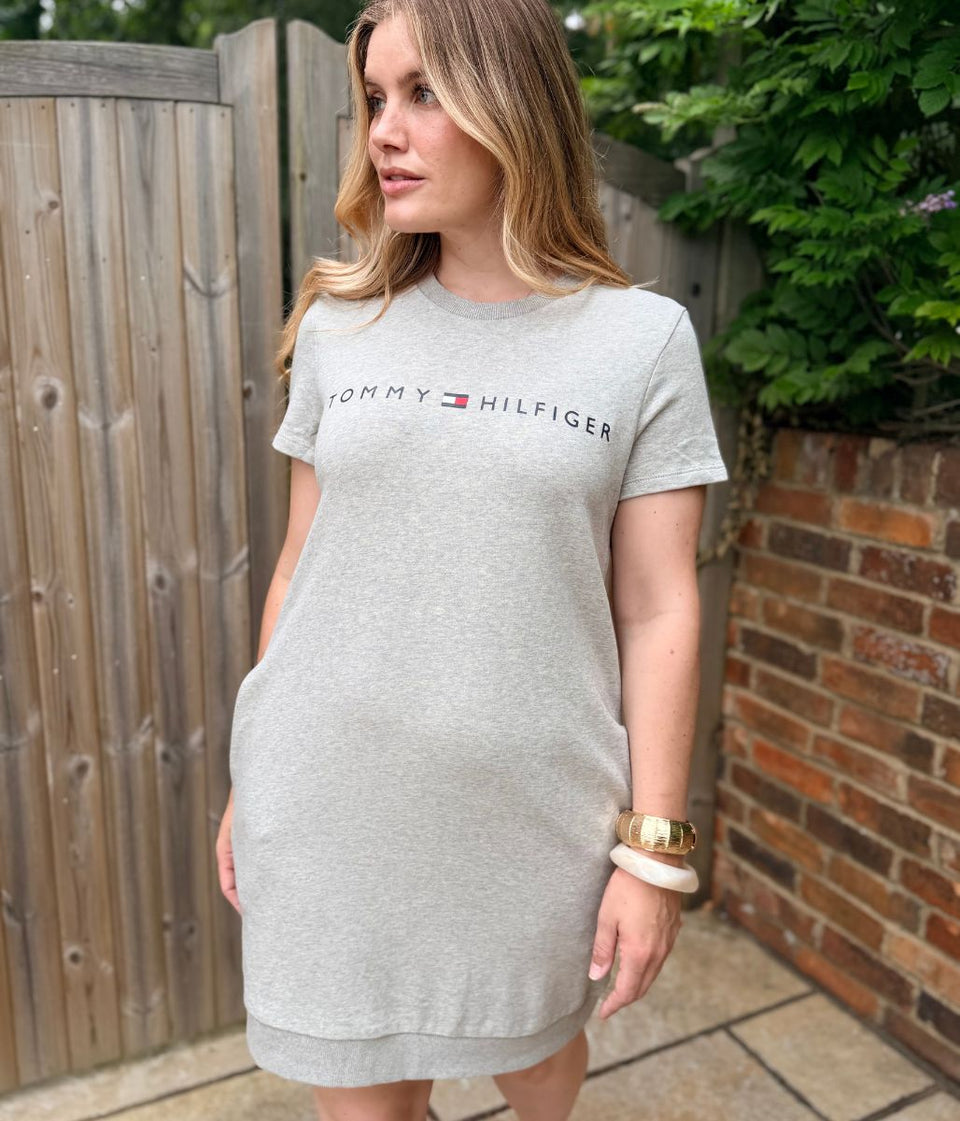 Grey Tommy Hilfiger T Shirt Dress
